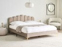 Dobbeltseng Sauvian 160x200 cm   Taupe