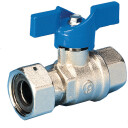 PETTINAROLI 52MET kuleventil/T håndtak 1x3/4 rett oml/mf messing var