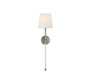 Camille Tail vägglampa antik nickel