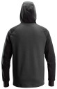 Snickers Workwear 2842-5804 Hettegenser grå/svart halv glidelås Grå/svart Klær
