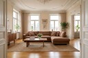 Valencia Ekstra Dyp 4 seters sofa med Sjeselong Høyre   Gulbrun
