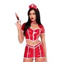 Leg Avenue Sykepleier Red Alert Deluxe Kostyme Small 87258-003|S