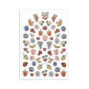 Konges Sløjd Puffy Stickers Ladybug