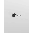 Rotaliana String W0 Vegglampe w/Hull DTW Matt Svart/Svart
