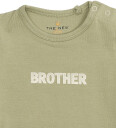 The New Siblings Body k/e TnsbBror Te The New 1 år 80 Kortermet body Grønn