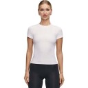 Casall Defined Rib Tee   White   S