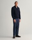 Lammeullsgenser med half-zip MARINE XL