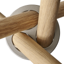 Eberhart Bertha Salongbord 90 Cm Lys   Sofabord Eik Light Oak   BERT 201 111