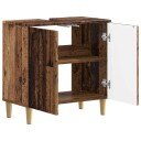 vidaXL Baderomsvaskeskap ARNHEM Gammelt tre 59,5 x 31,5 x 59 cm