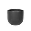 Homefactory Fiber pot Black 301012