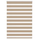  Sebragardin sandbrun 105x100 cm stoff bredde 100,9 polyester