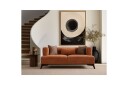 Malkiat Sofa 2 seter   Oransje/Svart