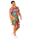Widmann Tropisk Rosa Hawaii Skjorte og Shorts