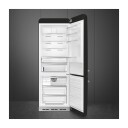 Smeg 50" FAB38RBL6 Kombiskap Svart med Multiflow Kjøling
