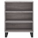 vidaXL Skjenk grå sonoma 57x35x70 cm konstruert tre