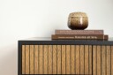 Englesson Line Burned Walnut Skjenk med 2 Dører Sort