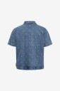 Vero Moda Curve   Denimskjorte vmcDionne 2/4 Emb Ra375   Blå