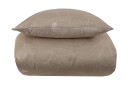 Borg Living Sengetøy 200x220 cm Vendbart design i 100% bomullssateng Big Flower sand Sengesett fra By Night