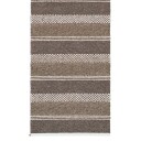 Plast  og garntepper   Horredsmattan Sia mix brun Størrelse: 70 x 140 cm