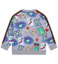 Kenzo Collegegenser   Grå Melert m. Trykk   Kenzo   10 år 140   Collegegenser