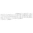 vidaXL Gabion med 5 mm tråd og 10x10 cm mesh 700x10x100 cm