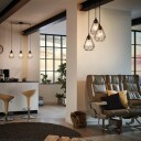 EGLO TARBES pendant light black