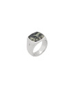 Tom Wood Cushion Ring Kambaba Ring Grønn/Sølv 62