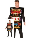 Morsom Spilleautomat / Casino Kostyme - Onesize Large