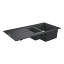 Grohe K400 kjøkkenvask 100x50 cm sort