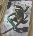Name It T skjorte   NkmVoto   Mermaid/Raccoon Skøyter   Name It   6 år (116)   T skjorte Armygrønn Grønn