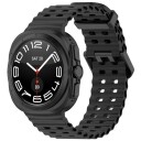 Silikonarmbånd til Samsung Galaxy Watch Ultra 47 mm - Svart