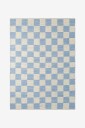 Ellos Home   Bomullsteppe Falun   Blå