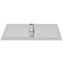 Regndusjhode 2 stk rustfritt stål 20x30 cm