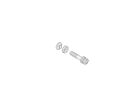 Shimano 34.4 Mm Disc Brake Caliper Fixing Bolt
