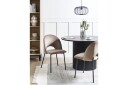 Matsalsstol Beliani Covelo set om 2 Taupe -