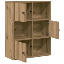Bokhylle artisan eik 60x24x76,5 cm konstruert tre