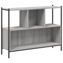  Bokhylle grå sonoma 102x28x77,5 cm konstruert tre 8721012339521