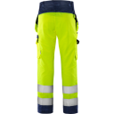 Fristads 2641 GPLU Arbeidsbukse varselgul/marineblå C50