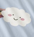 Name It Genser   NmfVix   Dempet Blue/Cloud   Name It   3 år (98)   Genser Hvit Lyseblå