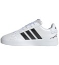 Adidas Performance Sko   Grand Court 3.0 J   Ftwwht/Cblack/Hirey   Adidas Performance   36   Sko Hvit Svart