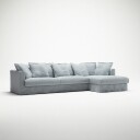 Decotique Le Grand Air 3 Seter Sofa Lin Divan Høyre Nordic Sky