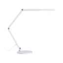 Flexbar skrivebordslampe 9,5W 3000 Kelvin - 3-step dim - Hvit