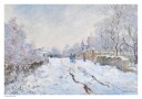The Magpie 1868 Plakat by Claude Monet Plakat / 21x30cm