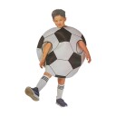 3D Fotball Kostyme 5-6 år (110-120 cm)
