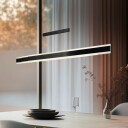 Pendellampe TRIO Arcola - 150 cm, Matt svart
