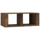  Salongbord røkt eik 100x50x36 cm konstruert tre 8720845666903