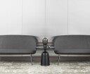Normann Copenhagen Turn justerbart bord Ø55 cm Svart