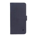 Gear Flippdeksel i Skinn for Motorola Moto E20/E30/E40 - Svart