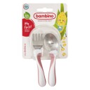 Bambino My First Fork & Spoon Cerise
