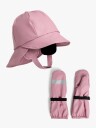 Nordbjörn Fjord Fôret Sydvest &  Regnvotter, Rosa, 6-8 år